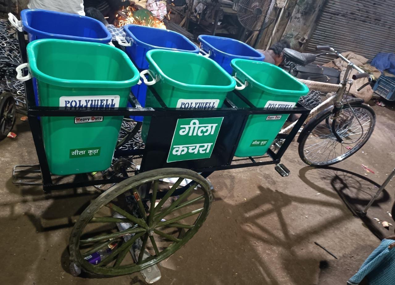 Garbage Rickshaw Manufacturer in Haryana Waste Collection Rickshaw
