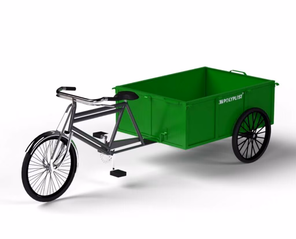Waste Collection Garbage Rickshaw in Haryana