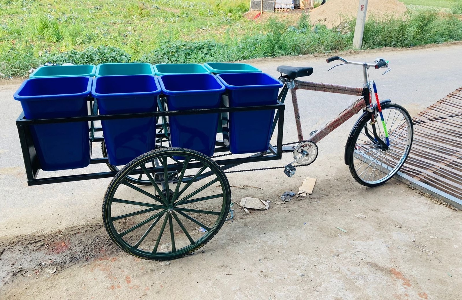 Garbage Rickshaw Manufacturer in Haryana Waste Collection Design